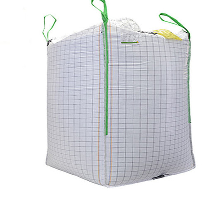 leitfähiges riesiges Polypropylen-flexible Polypropylen-Palette der Taschen-1200kg 1 Kubikellen-Sandsäcke