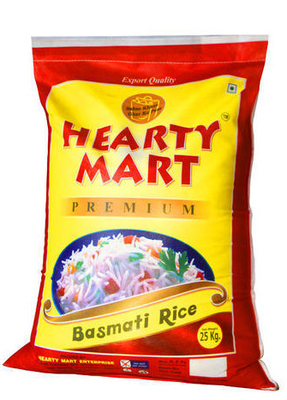 300-700mm pp. gesponnene Weizen-Mehl-verpackende Taschen der Reis-Taschen-25kg
